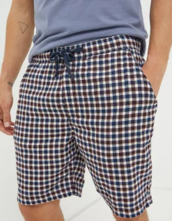 Keswick Check Lightweight Pyjama Shorts