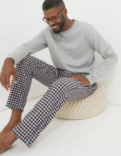 Keswick Light Check Pyjama Bottoms