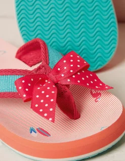 Kids Conversational Flip Flops