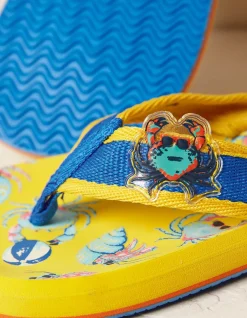 Kids Crab Flip Flops