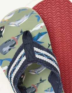 Kids Whale Flip Flops