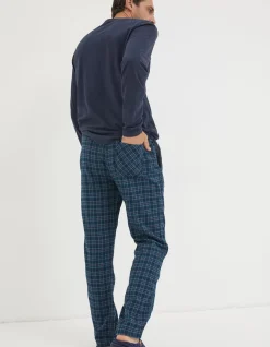 Kinsale Check Pyjama Bottoms