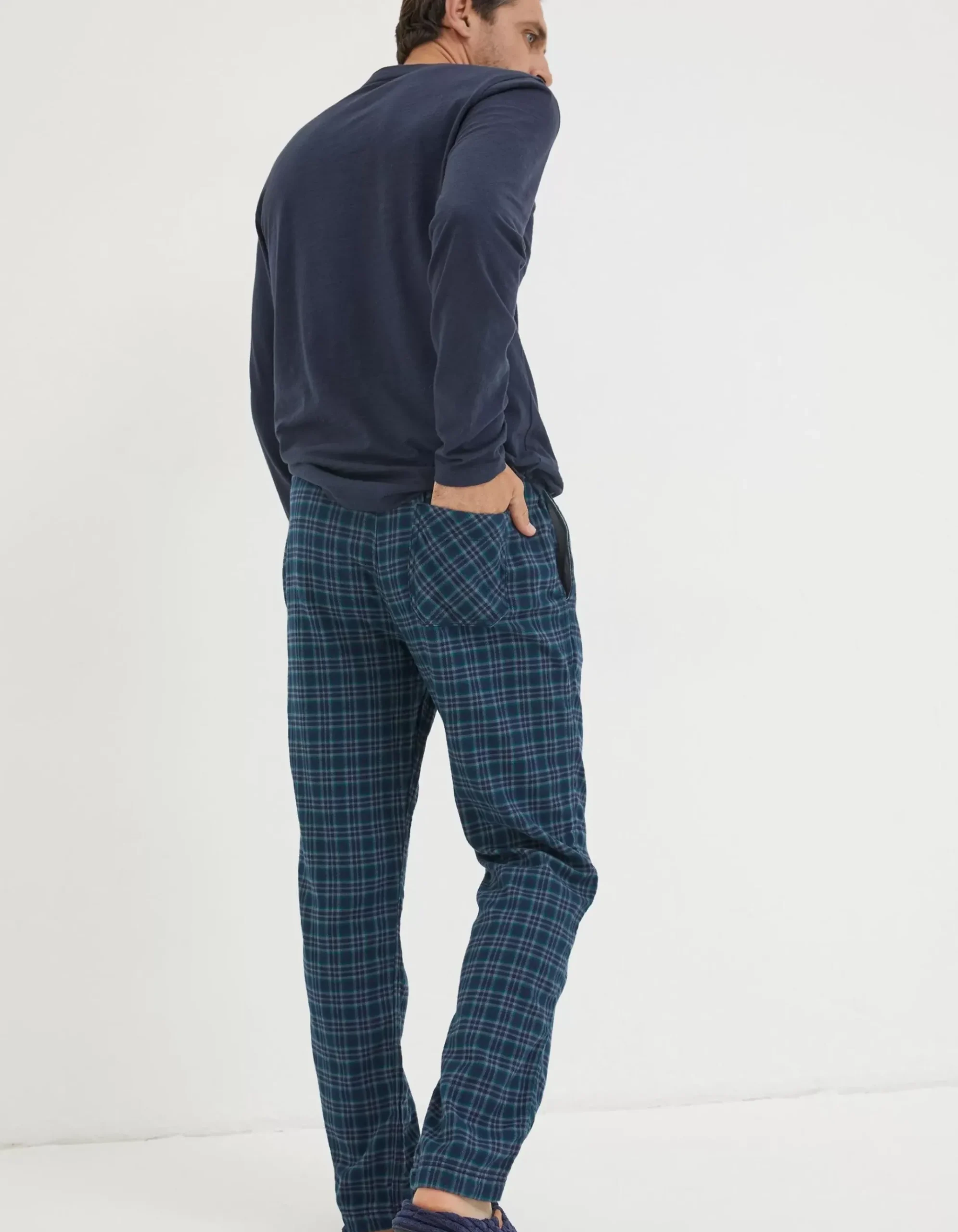 Kinsale Check Pyjama Bottoms