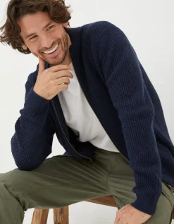 Knitted Bomber Cardigan