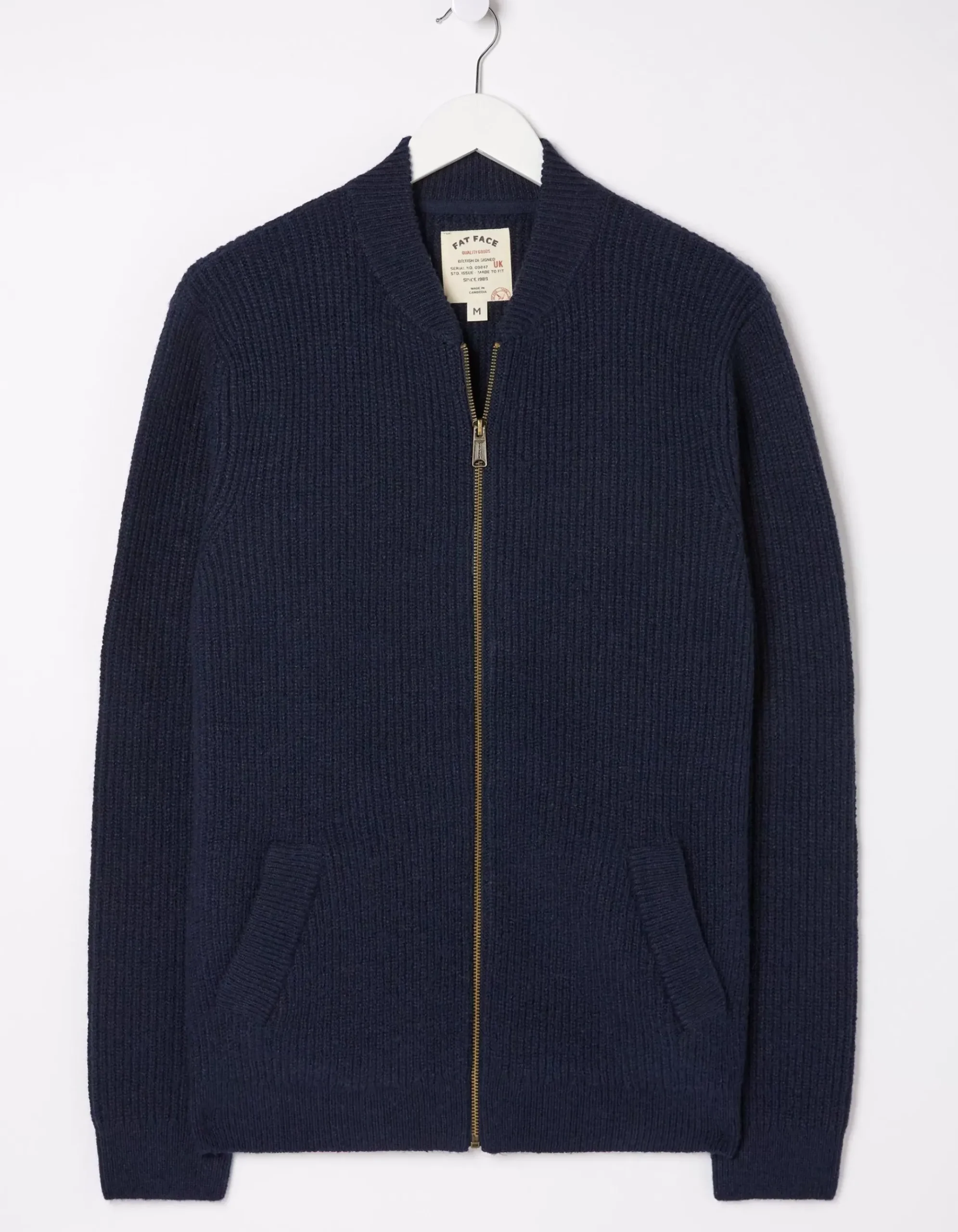 Knitted Bomber Cardigan