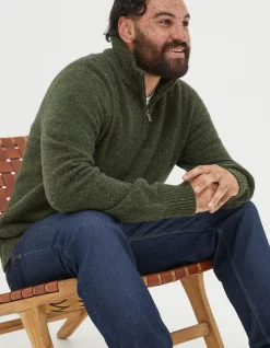 Lambswool Half Neck Jumper