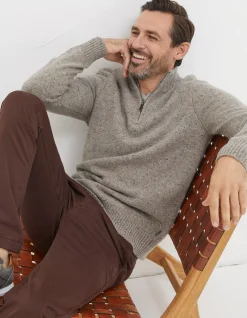 Lambswool Half Neck Jumper