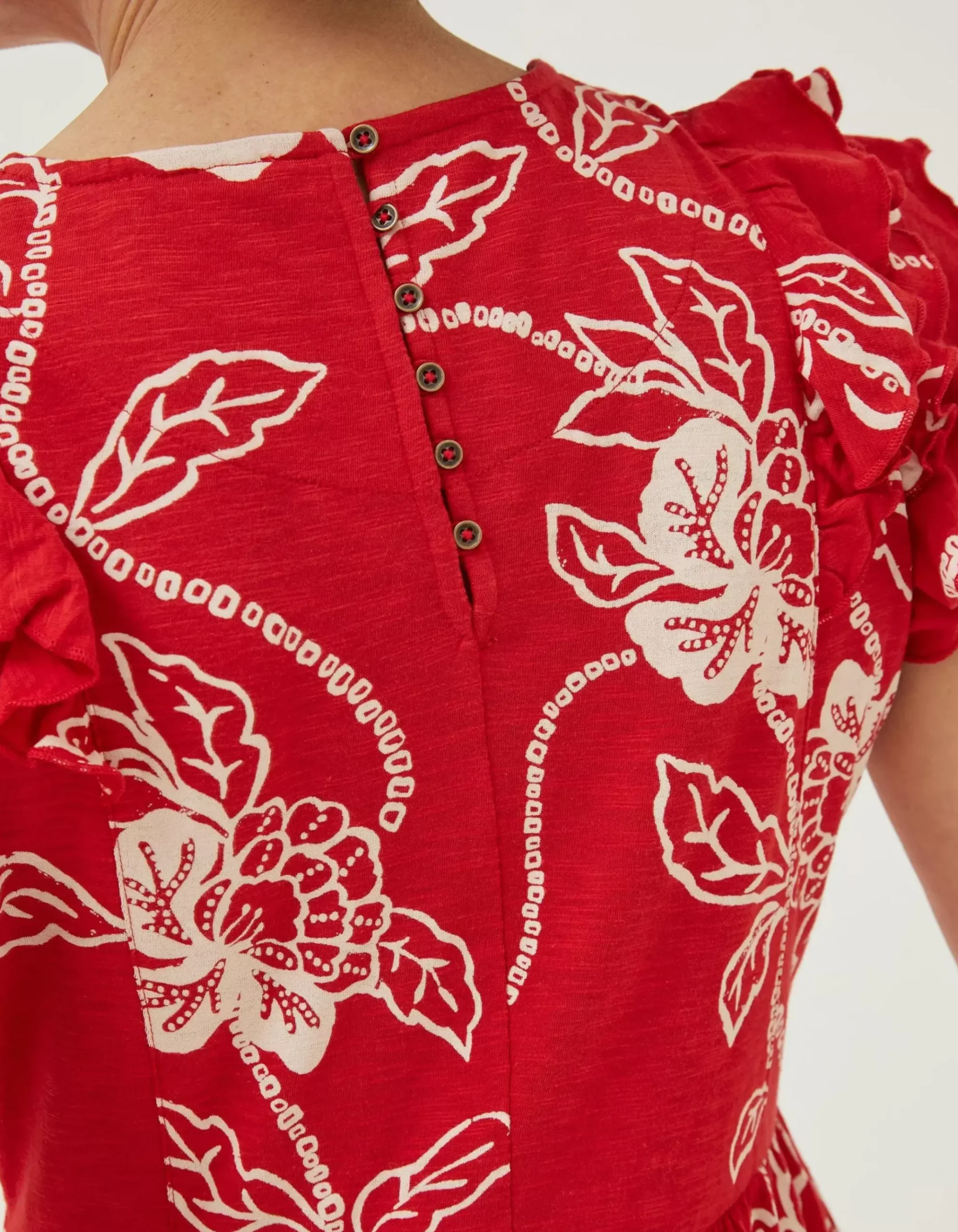 Laurie Batik Jersey Dress