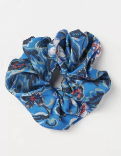 Layered Floral Scrunchie