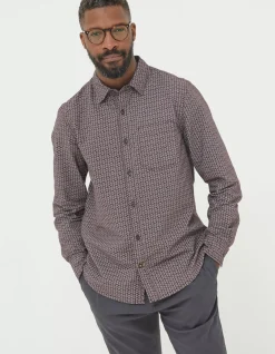 Leaf Print Shirt