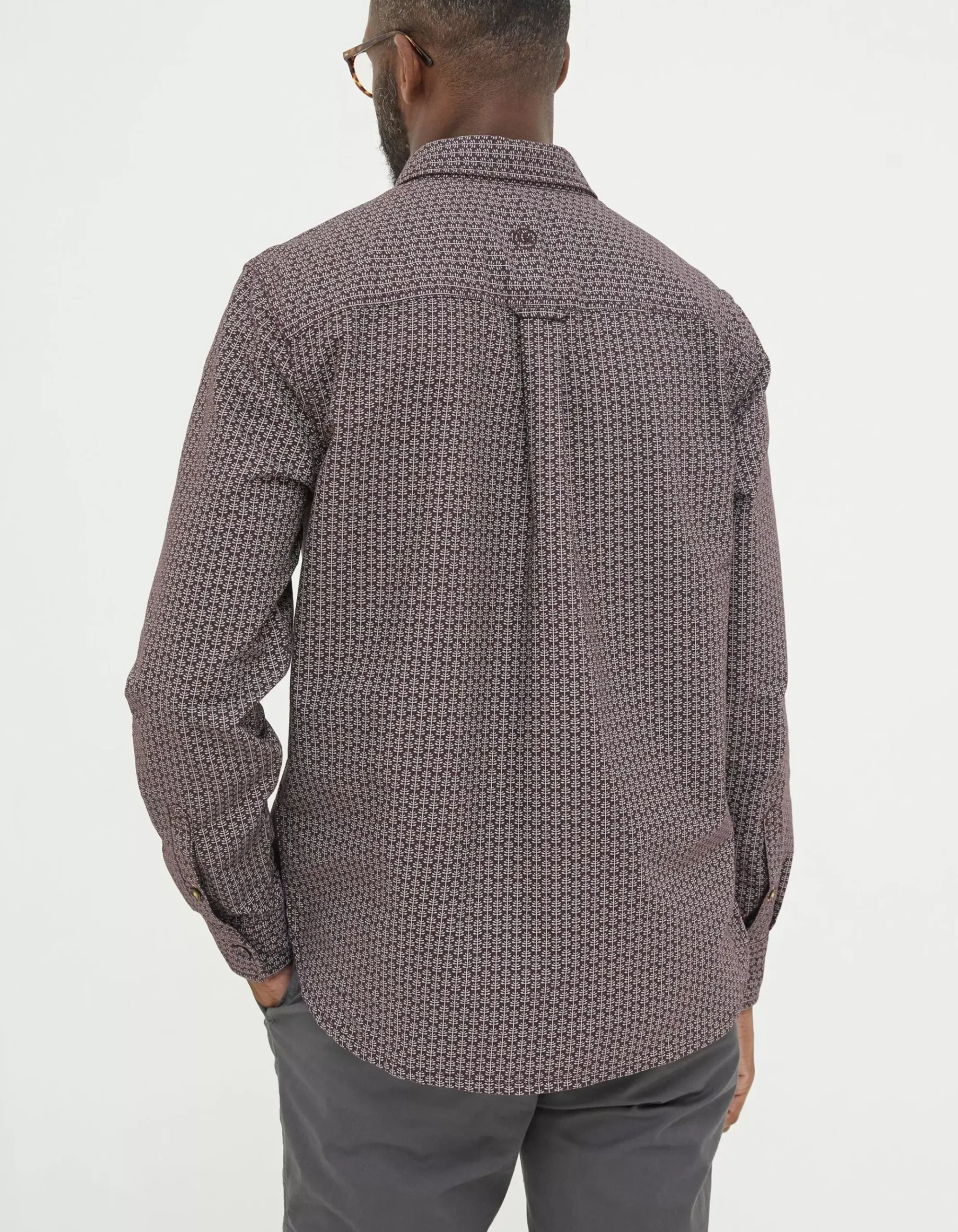 Leaf Print Shirt