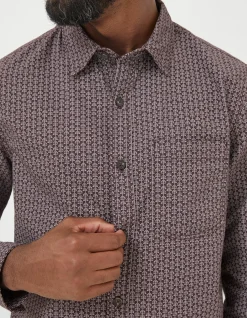Leaf Print Shirt