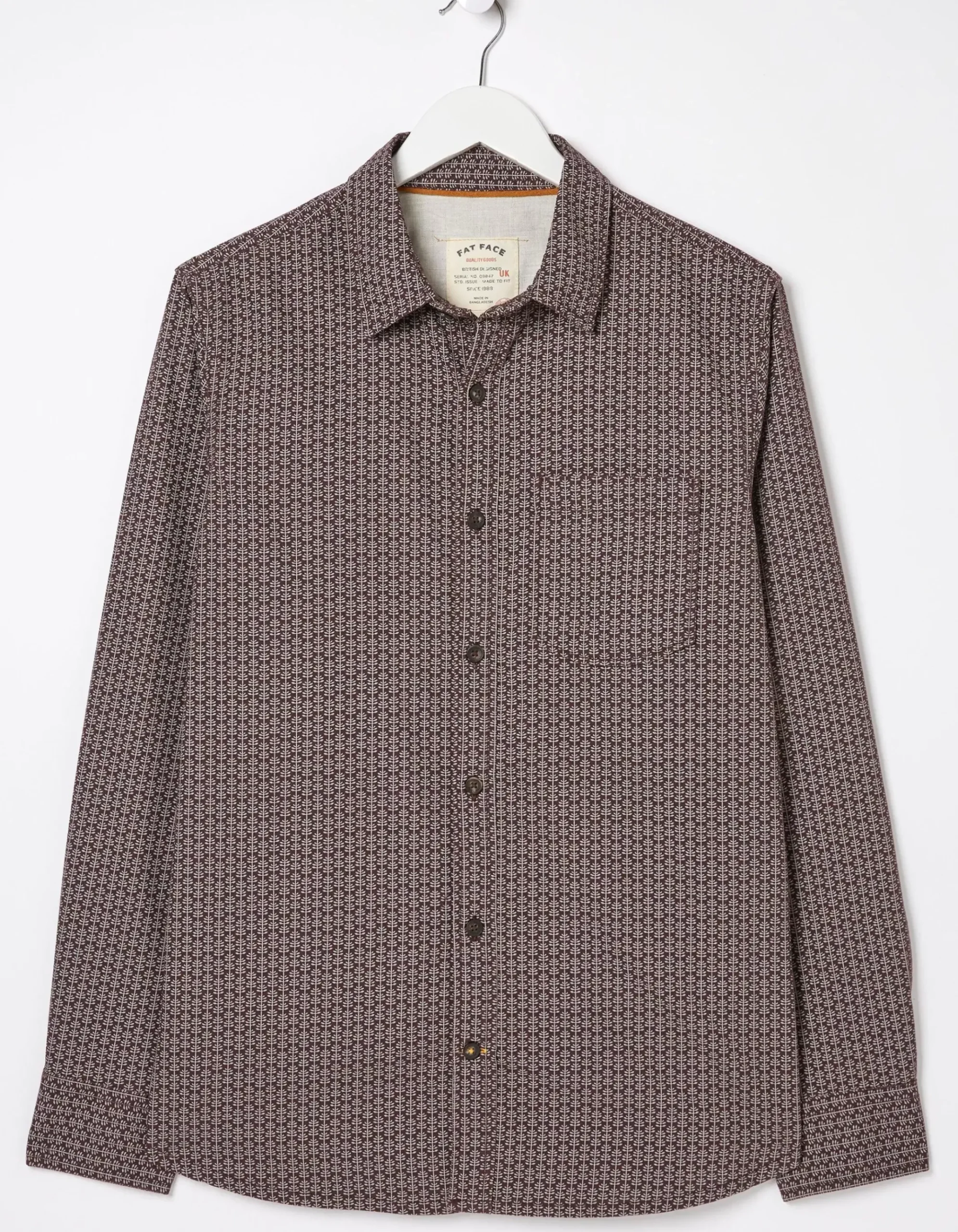 Leaf Print Shirt