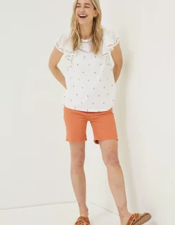 Leah Embroidered Top