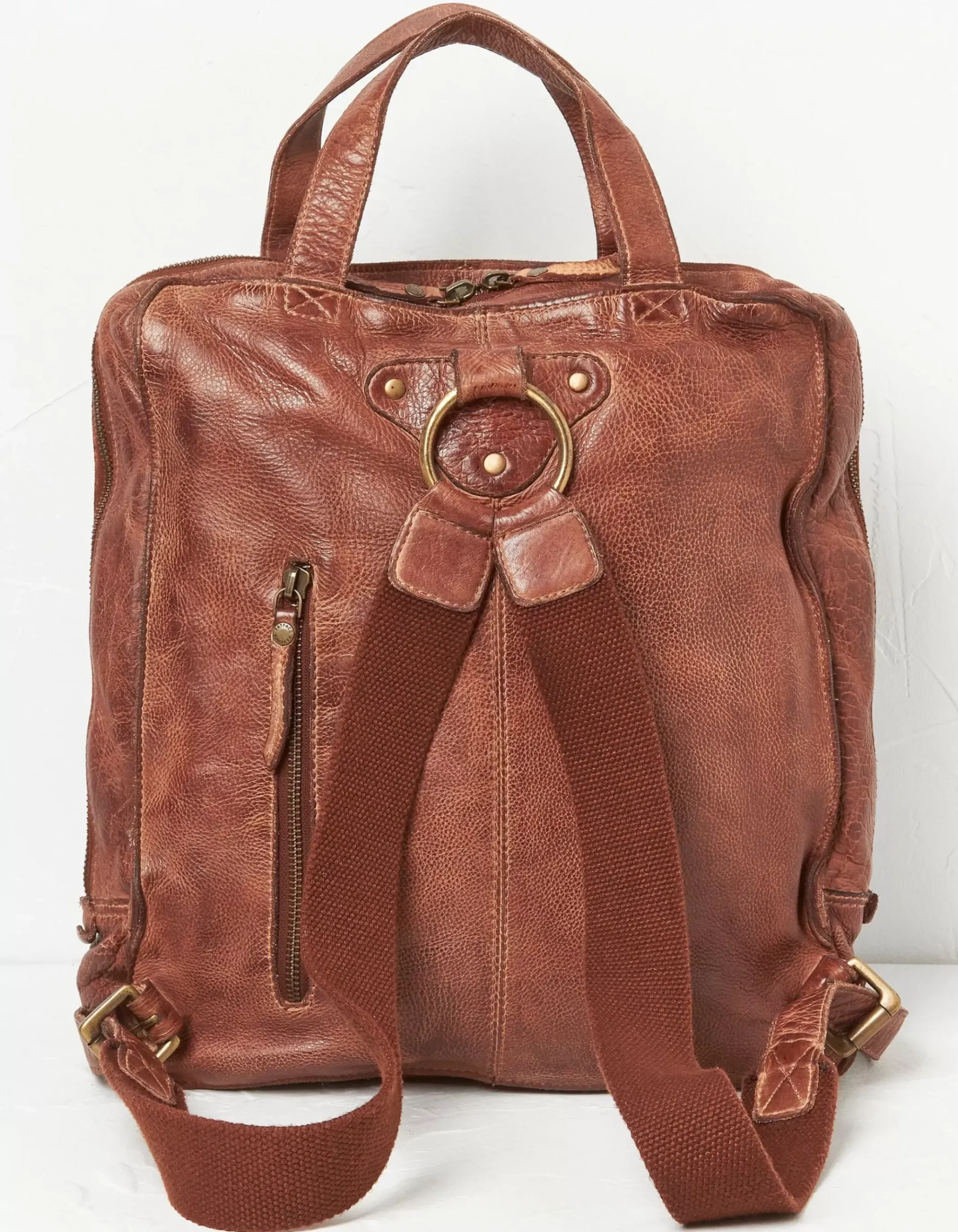 Leather Rucksack
