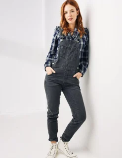 Lewes Slim Leg Denim Dungarees