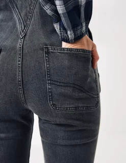 Lewes Slim Leg Denim Dungarees