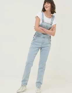 Lewes Slim Leg Denim Dungarees