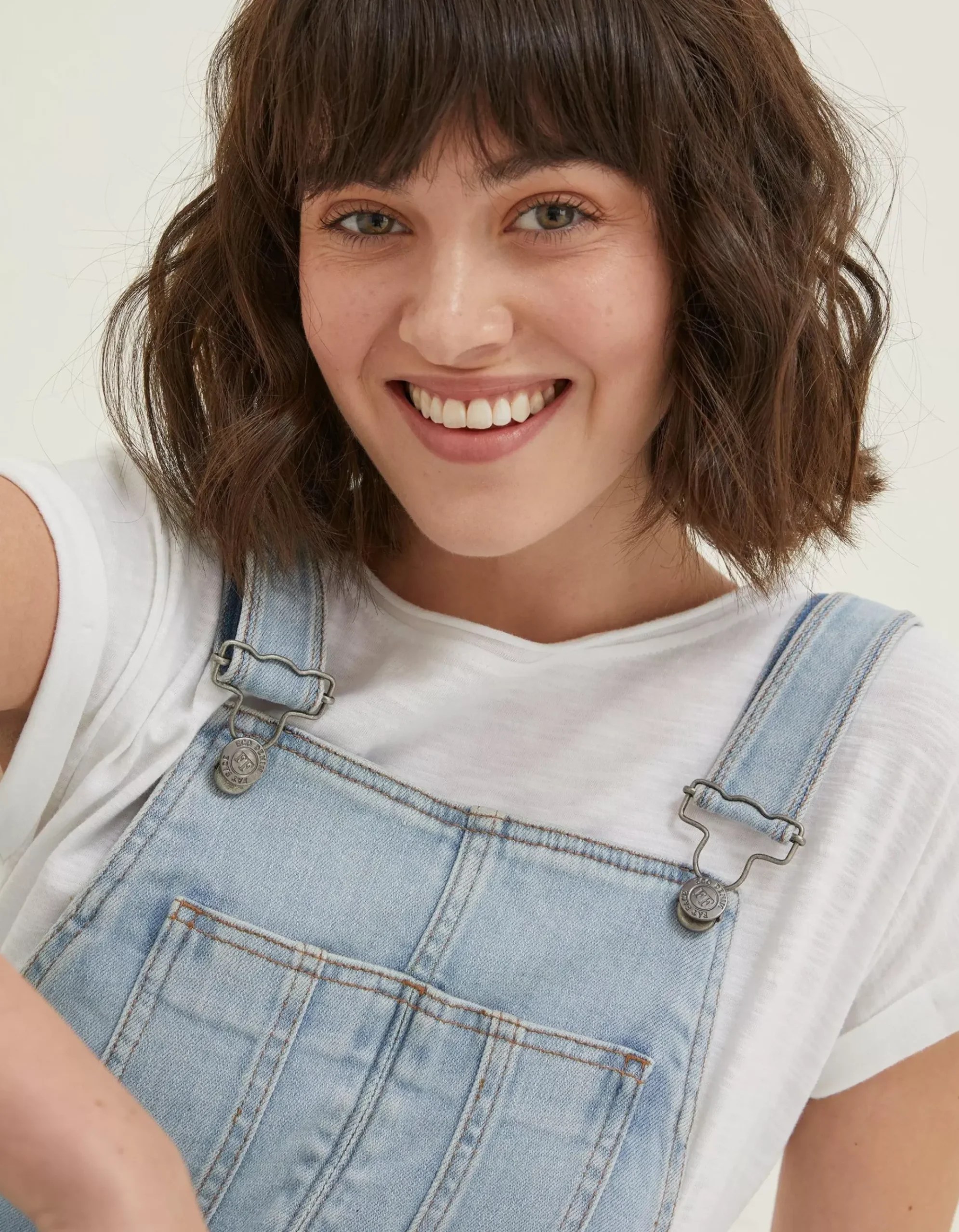 Lewes Slim Leg Denim Dungarees