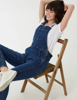 Lewes Slim Leg Denim Dungarees