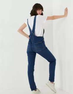 Lewes Slim Leg Denim Dungarees