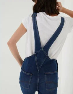 Lewes Slim Leg Denim Dungarees