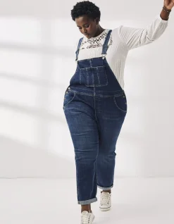 Lewes Slim Leg Denim Dungarees