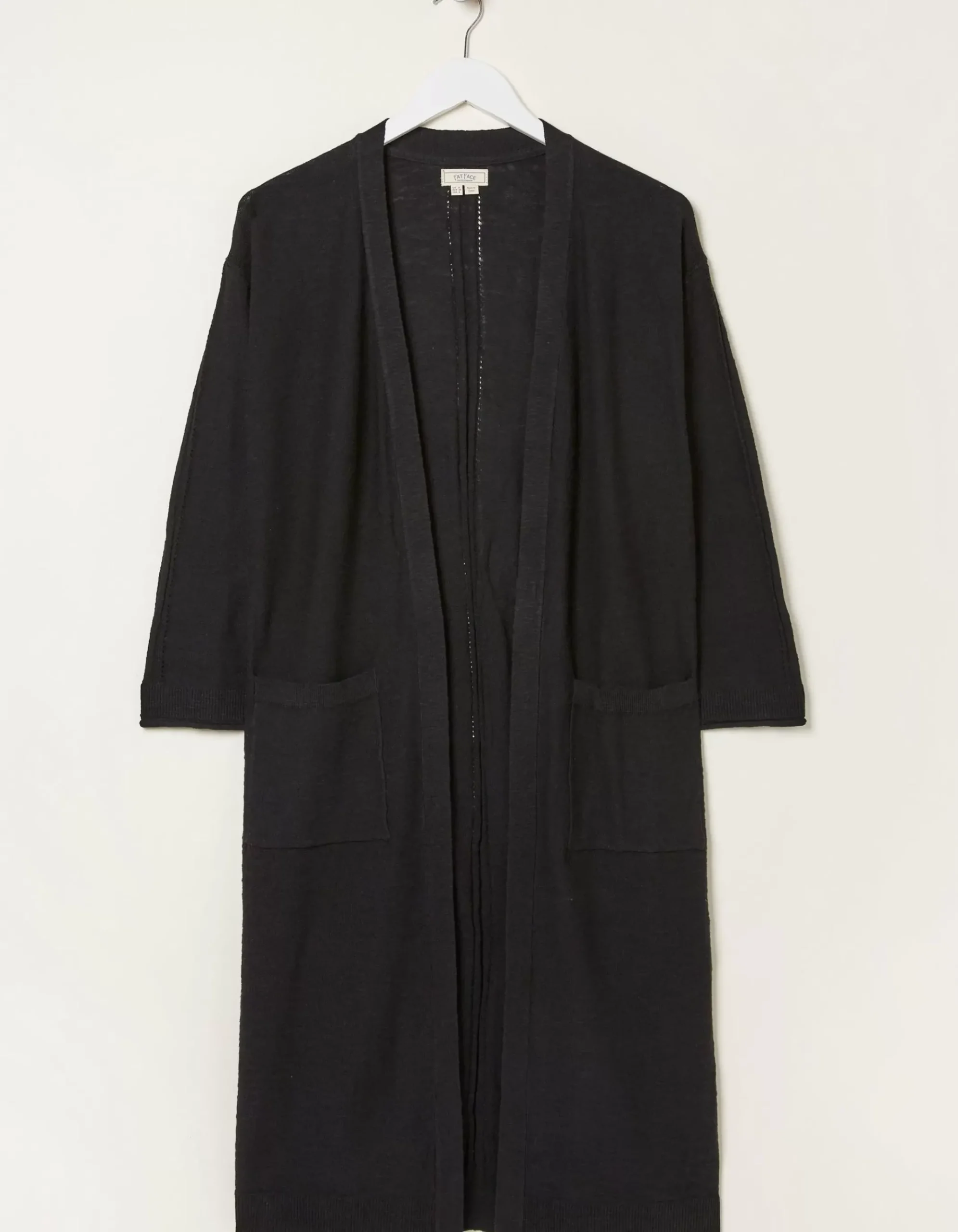 Lindsay Cotton Linen Longline Cardigan