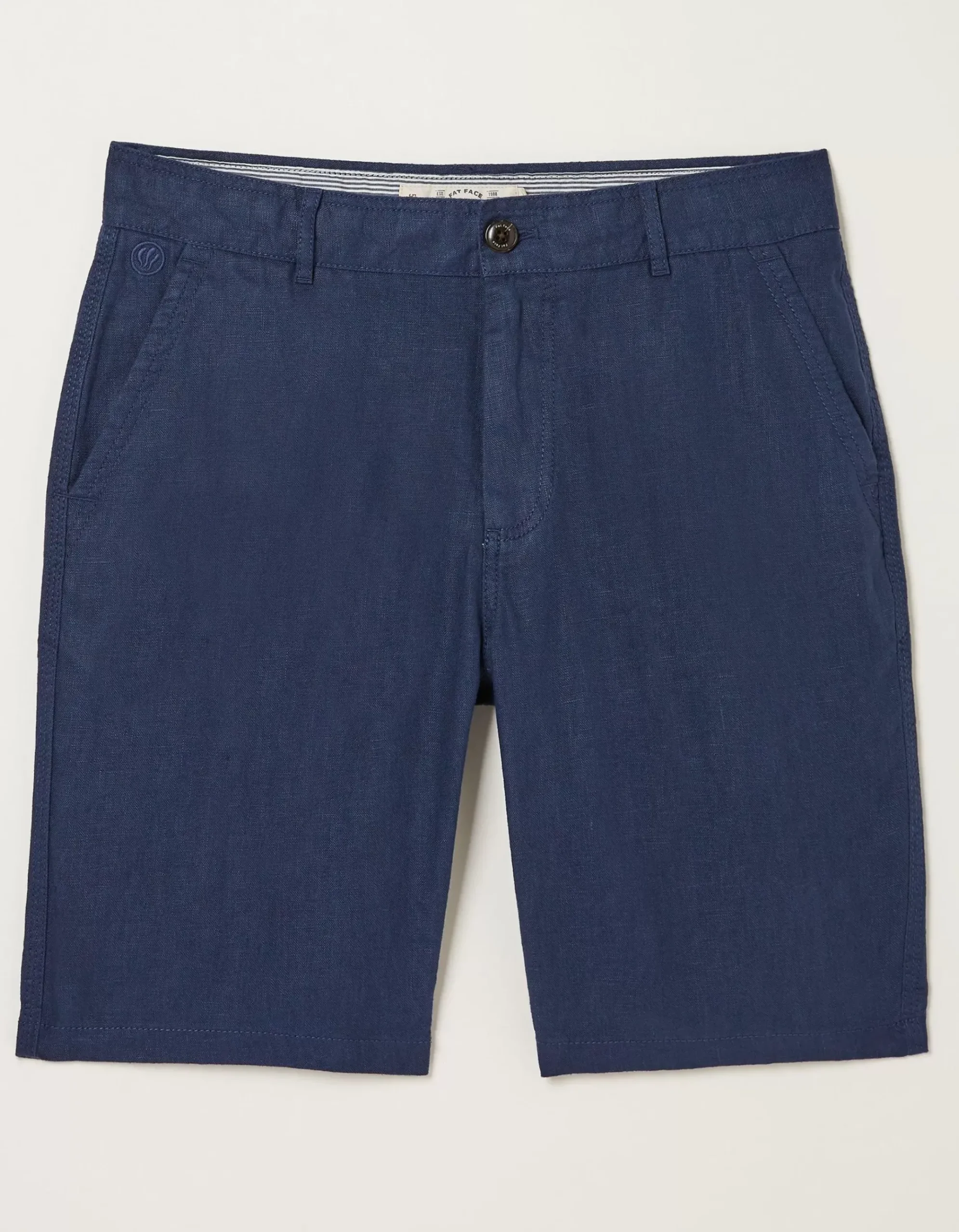 Linen Flat Front Shorts