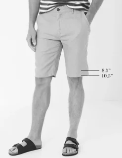 Linen Flat Front Shorts
