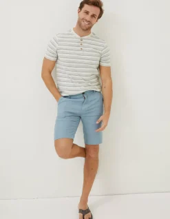 Linen Flat Front Shorts