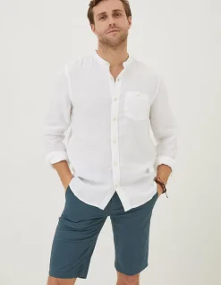 Linen Grandad Shirt