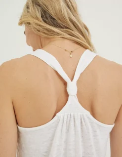 Linen Vest Top