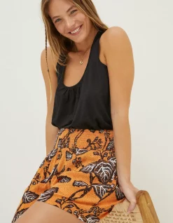 Linen Vest Top
