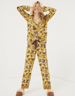 Lino Bird Pyjama Bottoms