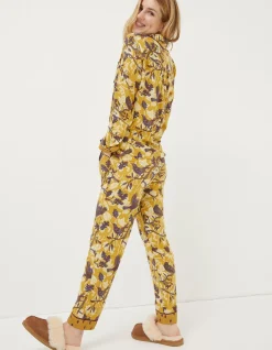 Lino Bird Pyjama Bottoms