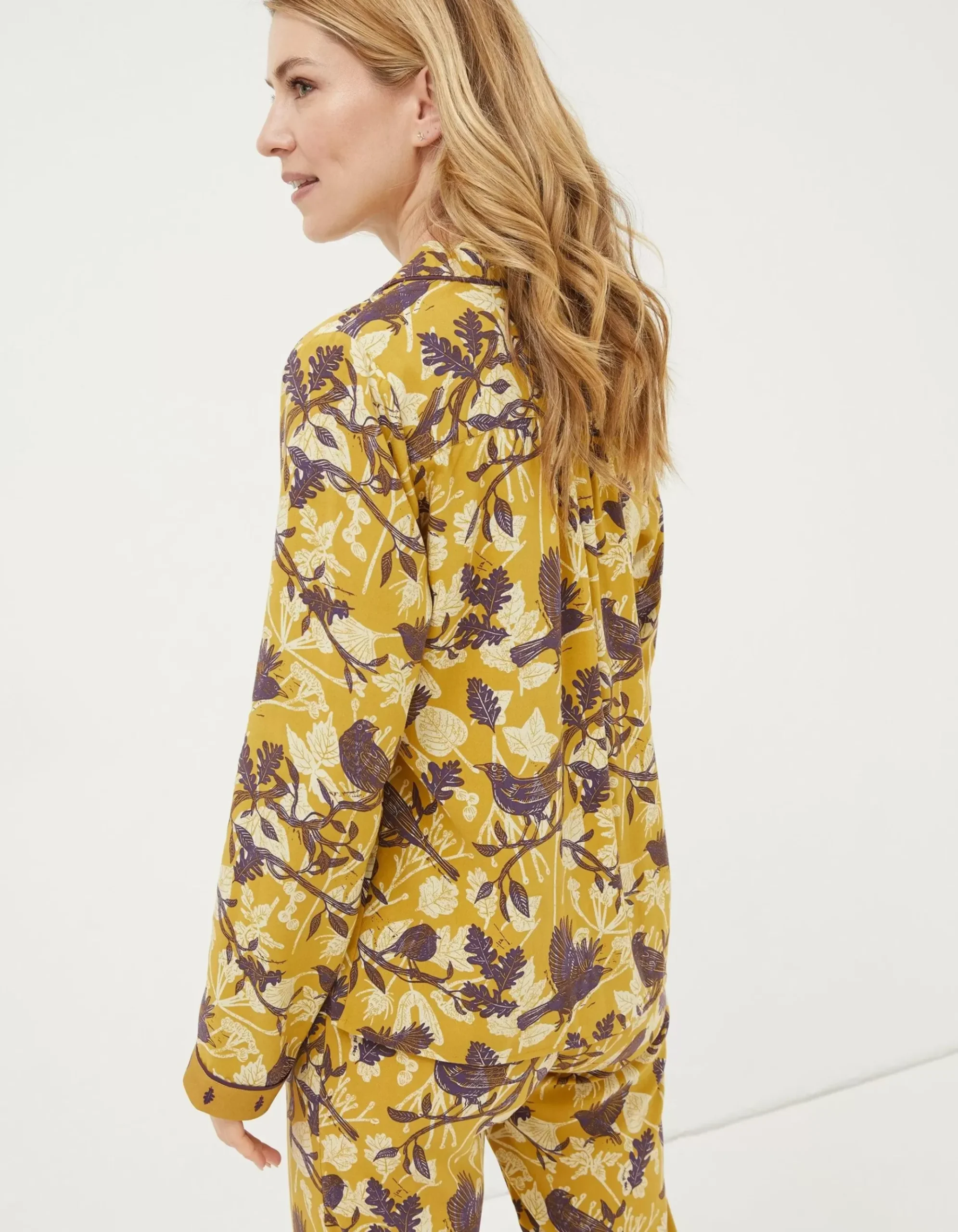 Lino Birds Pyjama Top