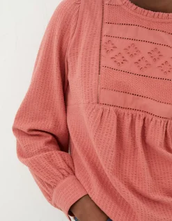 Liza Broderie Top