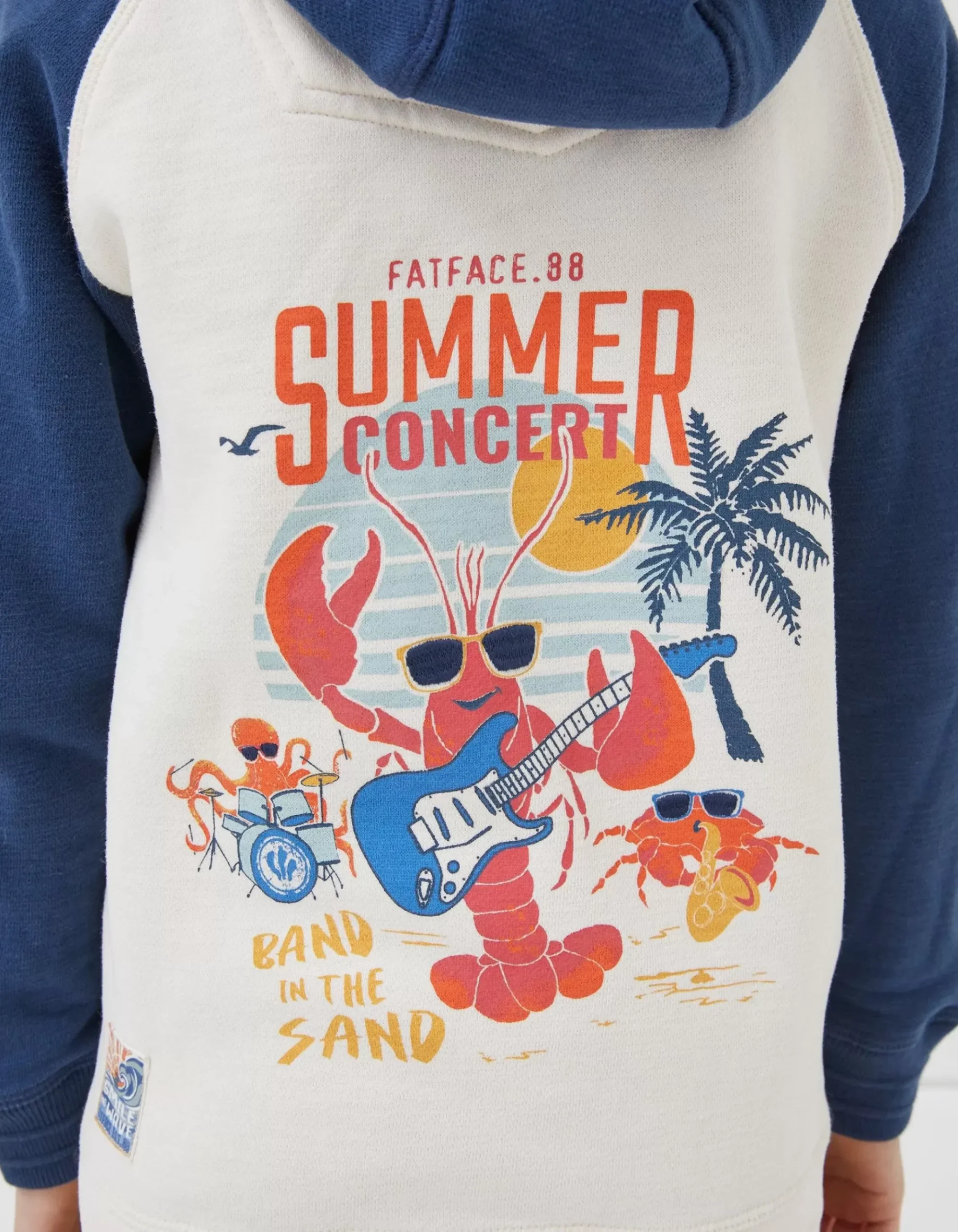 Lobster Zip Through Hoodie