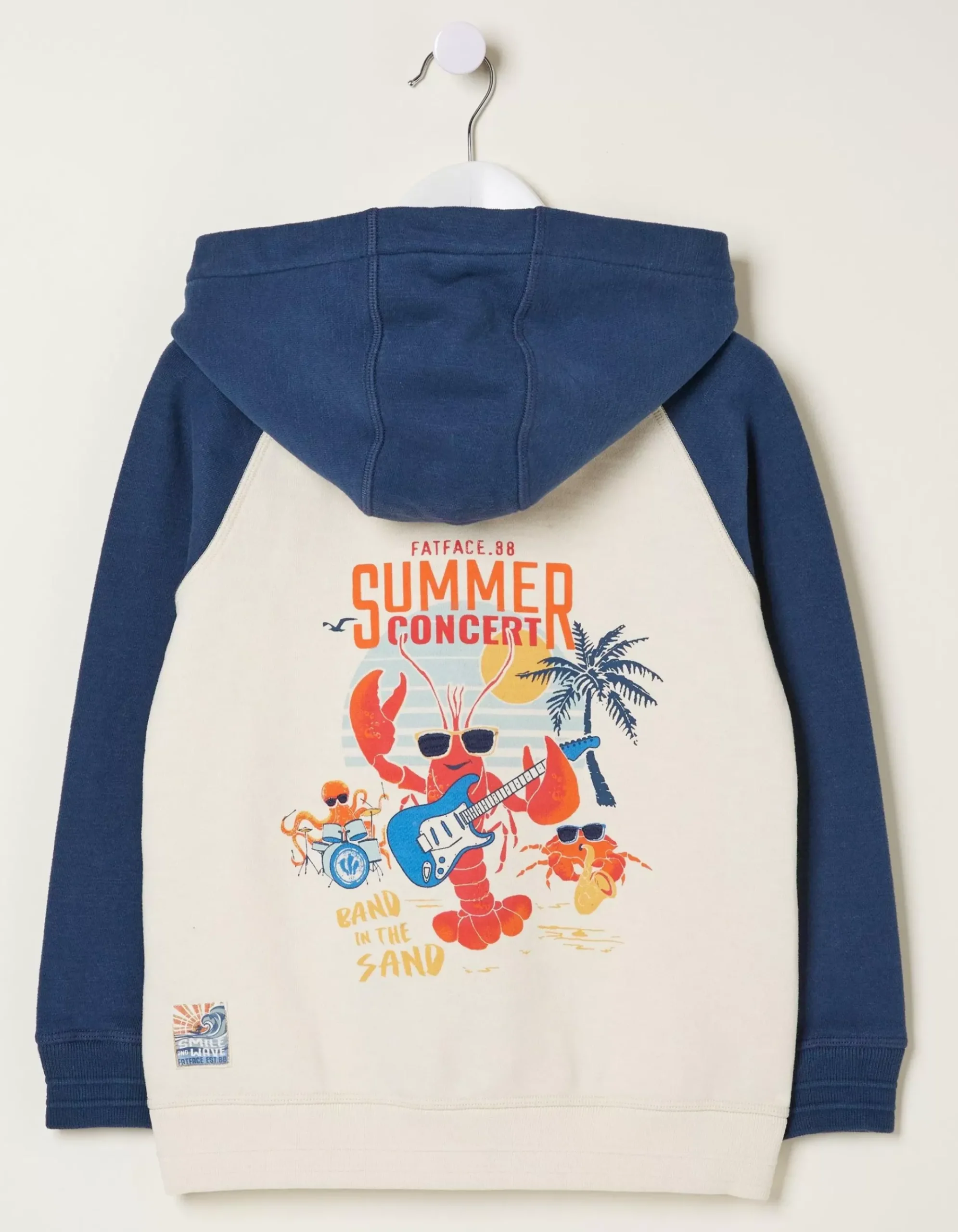Lobster Zip Through Hoodie
