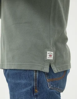 Long Sleeve Organic Cotton Pique Polo