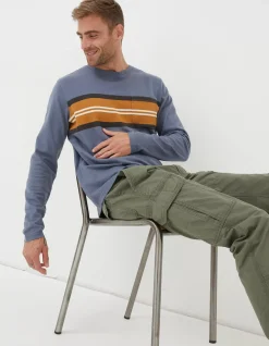 Long Sleeve Pocket Crew
