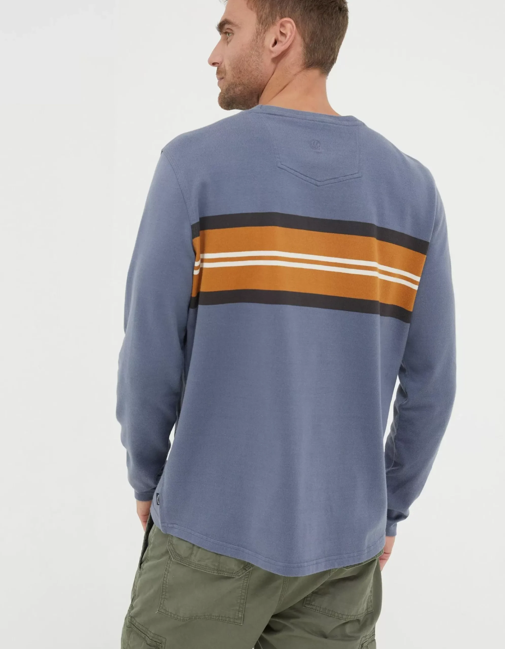 Long Sleeve Pocket Crew