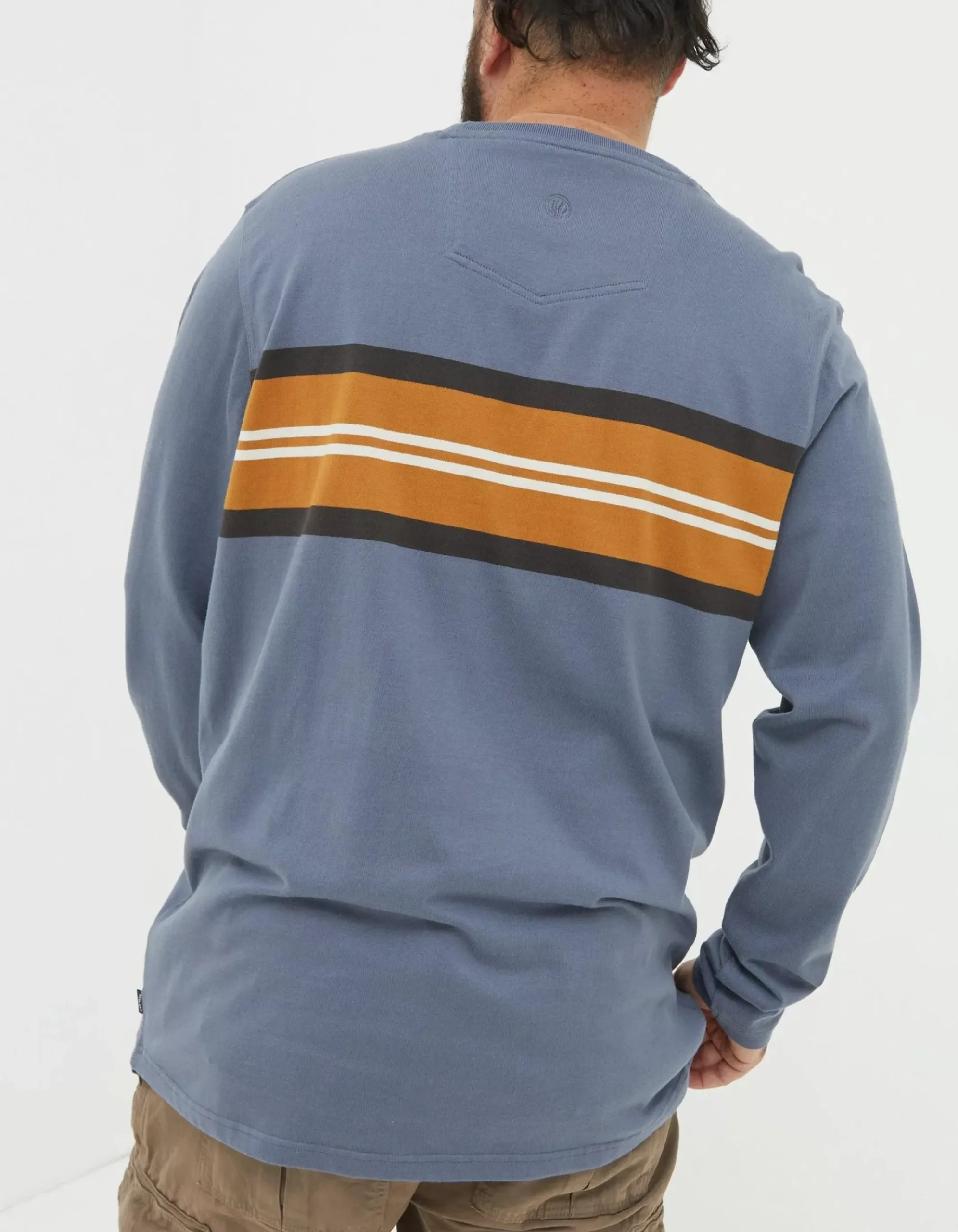 Long Sleeve Pocket Crew