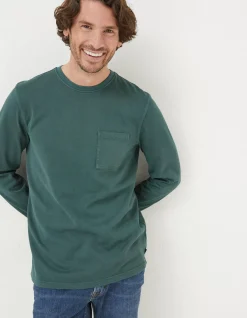 Long Sleeve Pocket Crew