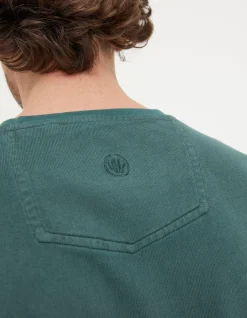 Long Sleeve Pocket Crew