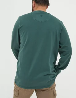 Long Sleeve Pocket Crew