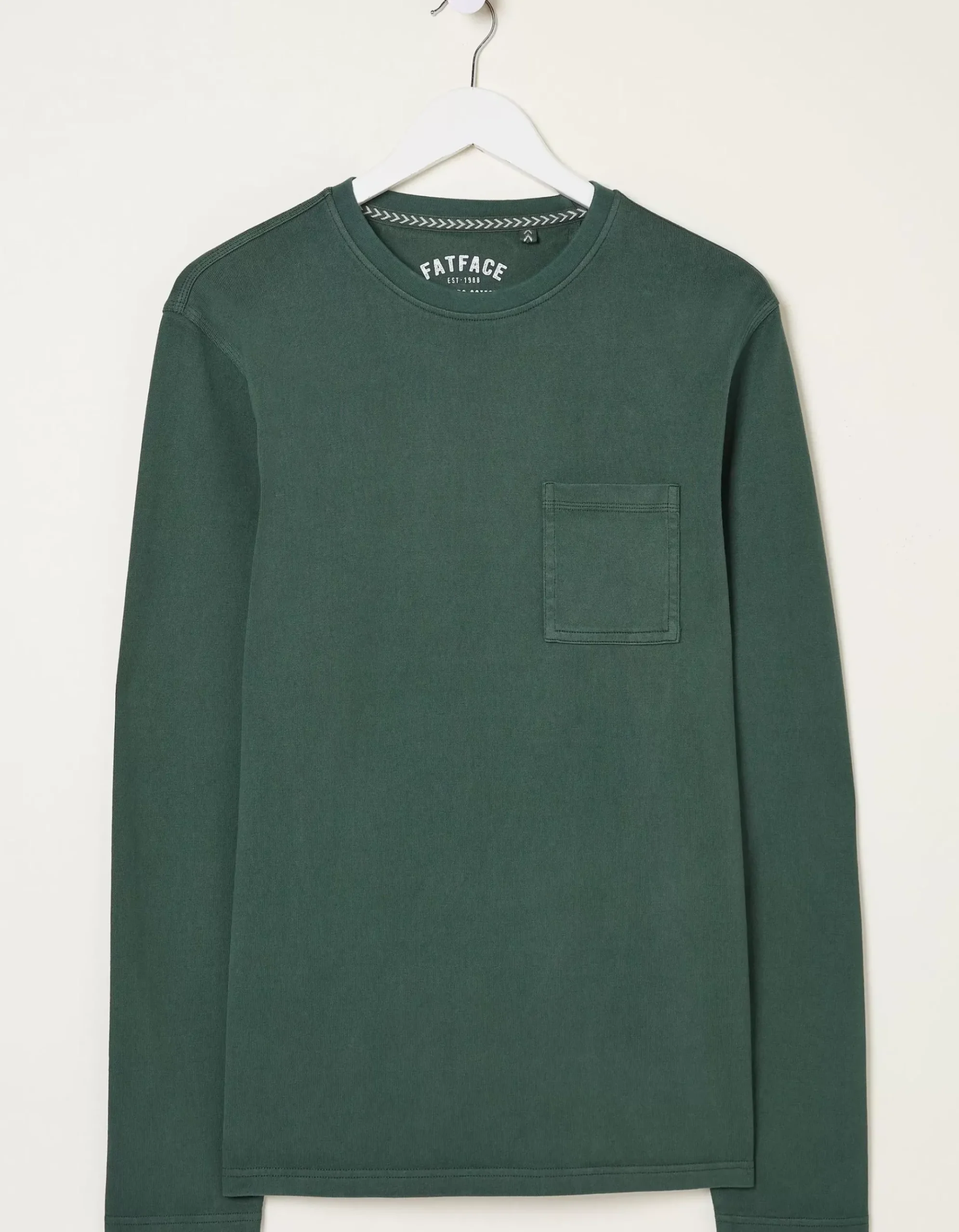 Long Sleeve Pocket Crew