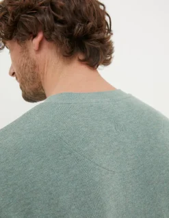 Long Sleeve Ribbed Henley