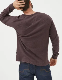 Long Sleeve Waffle Crew